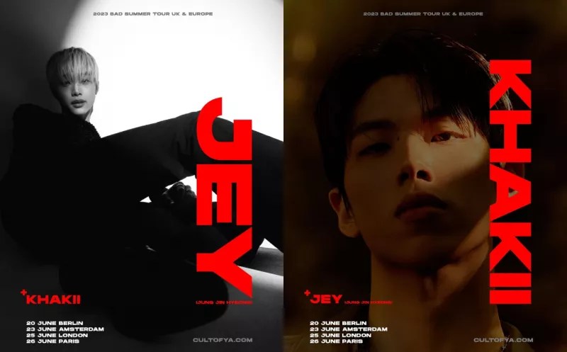 KHAKII et JEY à Paris en juin 2023