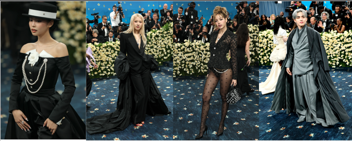 Les artistes de K-pop brillent au Met Gala 2025