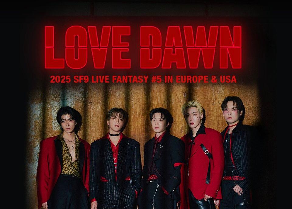 LOVE DAWN : la tournée sensationnelle de SF9