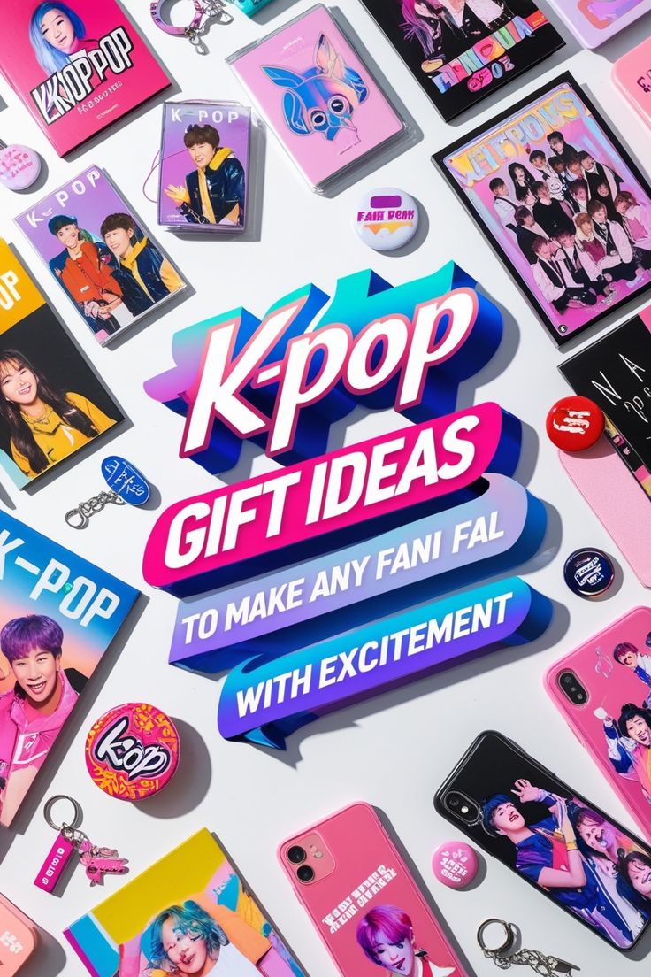 K-pop sous le sapin : 10 idées de cadeaux de Noël incontournables pour les fans de K-pop