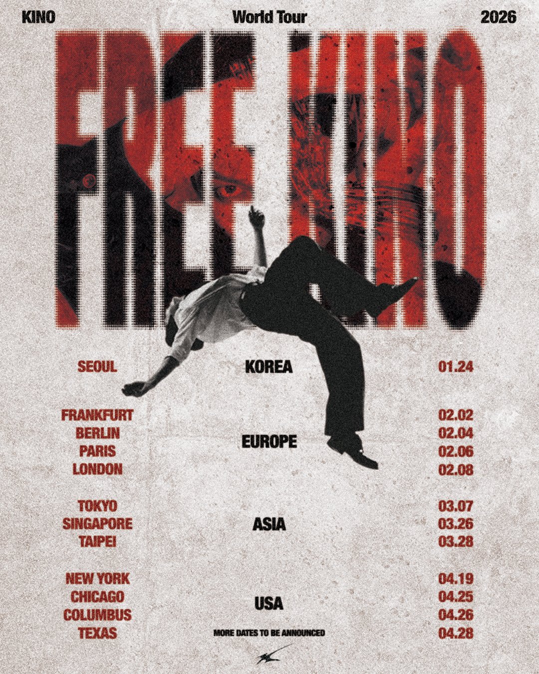 KINO lance “FREE KINO” : une première tournée solo européenne très attendue