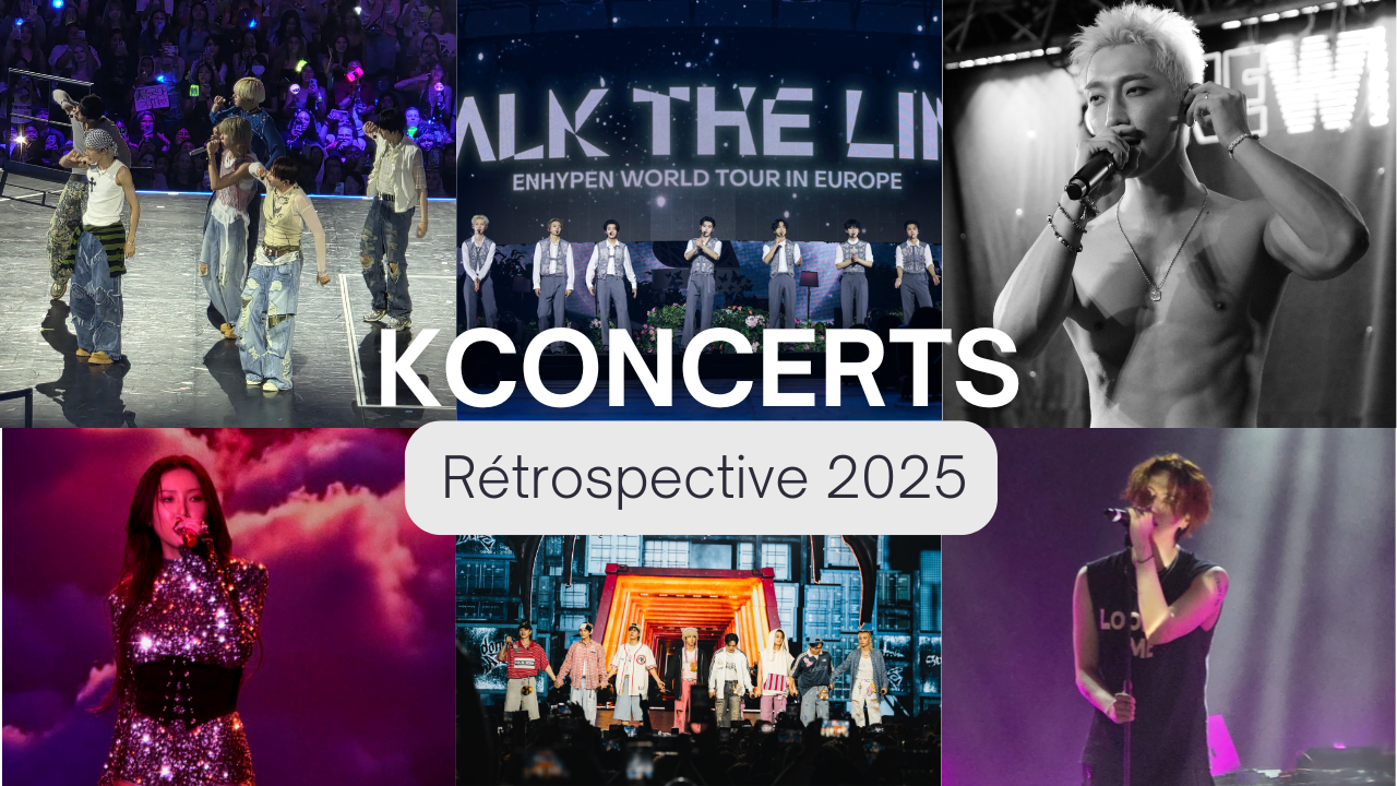 Rétrospective 2025 : retour sur tous les concerts K-pop de l’année en France